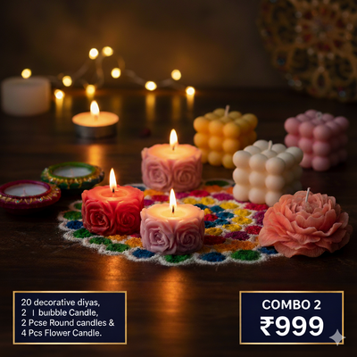 Lebya Premium Diwali Candle & Diya Combos – Limited Festive Collection
