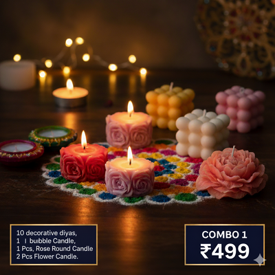 Lebya Premium Diwali Candle & Diya Combos – Limited Festive Collection