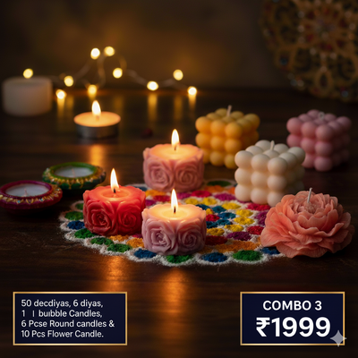 Lebya Premium Diwali Candle & Diya Combos – Limited Festive Collection