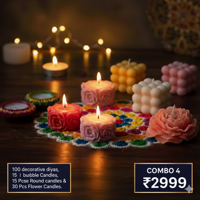 Lebya Premium Diwali Candle & Diya Combos – Limited Festive Collection